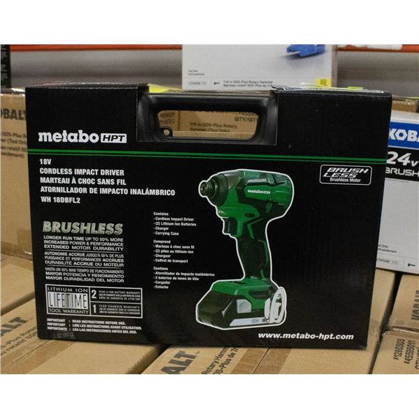 BRAND NEW METABO HPT 18VOLT CORDLESS IMPACT DRIVER