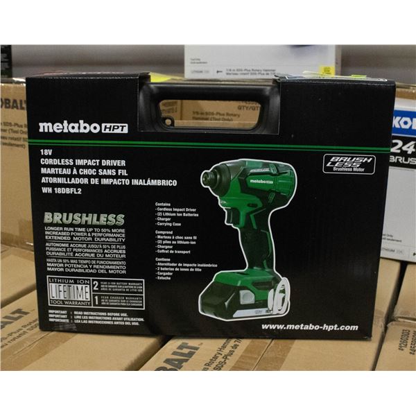 BRAND NEW METABO HPT 18VOLT CORDLESS IMPACT DRIVER