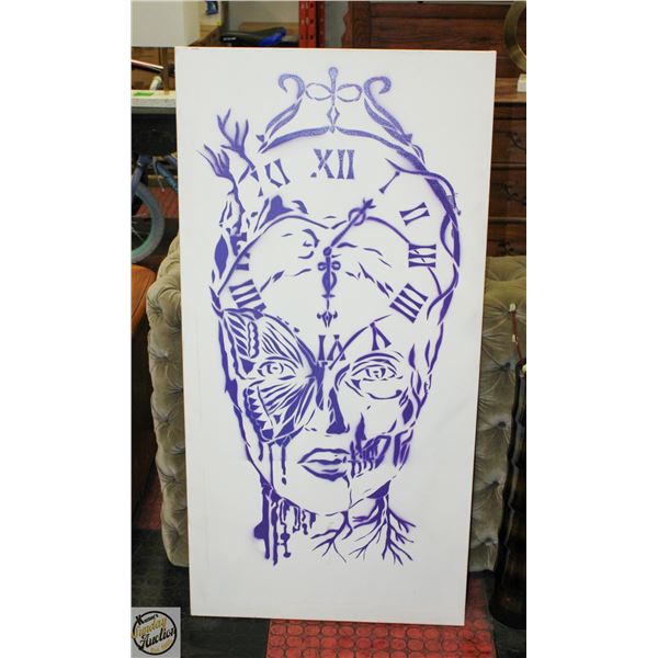 2FTX4FT SPRAY PAINT ARTWORK