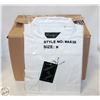 Image 1 : NEW MEN'S SHIRTS CASE OF 9 WHITE SIZE M