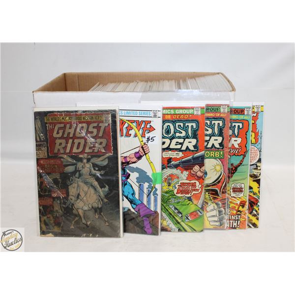 SHORT BOX OF MIXED MARVEL COMICS
