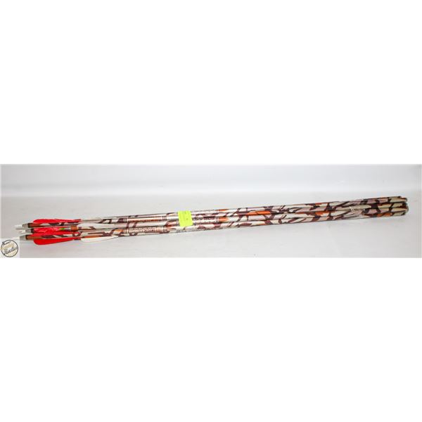 9 EASTON XX78 CAMO EXTREME ARROWS