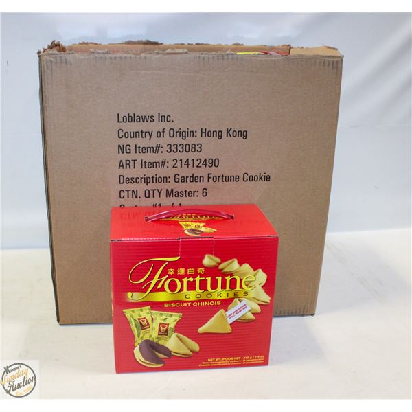 CASE OF INDIVIDUALLY WRAPPED FORTUNE COOKIES