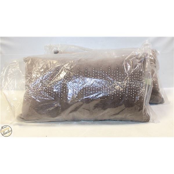 SHOWROOM FLOOR MODEL GREY LONG PAIR OF