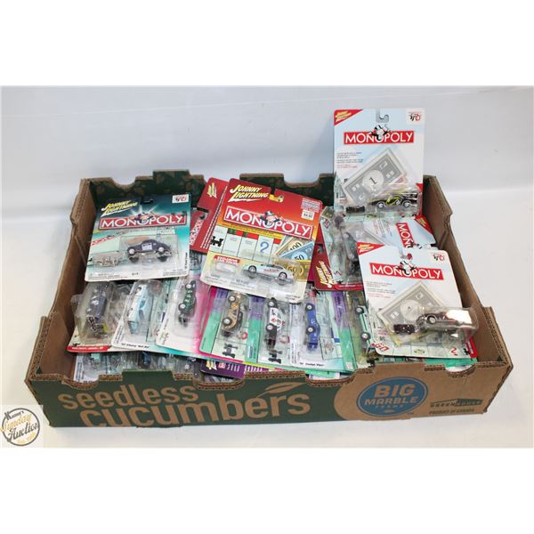 JOHNNY LIGHTNING 1:64 AND 1:43 SCALE CARS