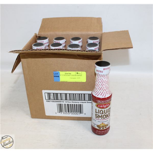 CASE OF 12 HICKORY LIQUID SMOKE