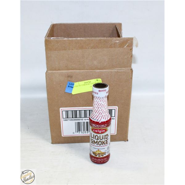 CASE OF 12 HICKORY LIQUID SMOKE