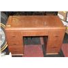 Image 1 : ANTIQUE WOODEN DRESSER/DESK 4 DRAWERS