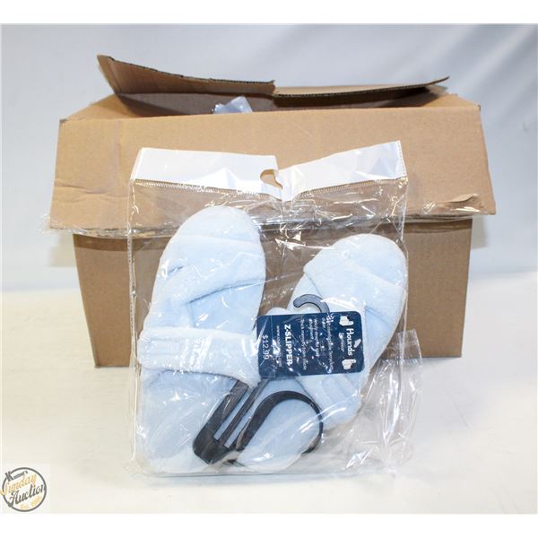 CASE OF TEN PAIRS LADIES HOUNDS SLIPPERS