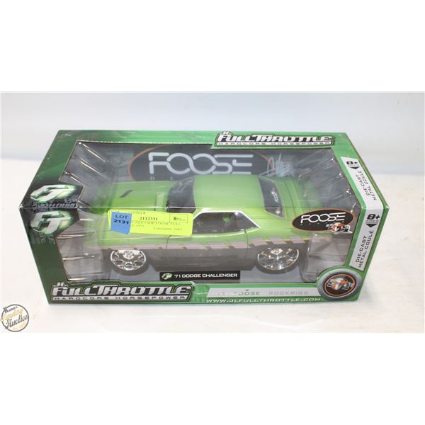 RC2 1:24 SCALE CHIP FOOSE FULL THROTTLE 1971