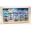 Image 1 : HOT WHEELS 20 CAR SHADOW BOX