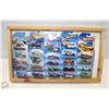 Image 1 : HOT WHEELS 20 CAR SHADOW BOX
