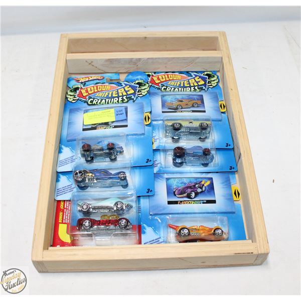 2009 HOT WHEELS COLOUR SHIFTERS CREATURES