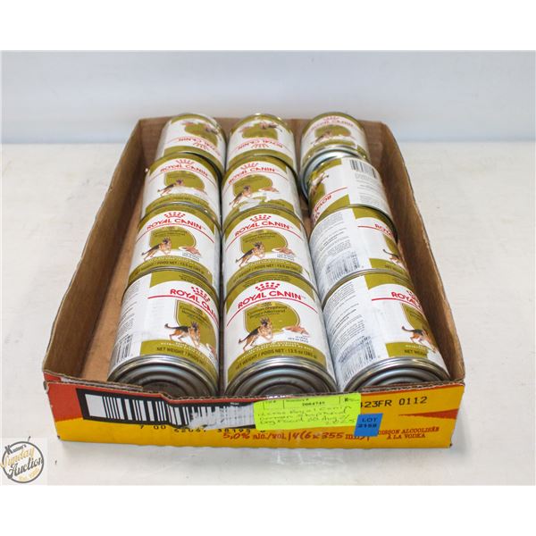 NEW 12PK ROYAL CANIN CANINE SOFT FOOD CANS BB 8/25