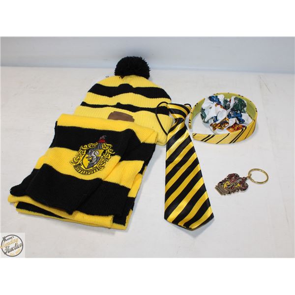 HARRY POTTER HAT, SCARF, KEYCHAIN,