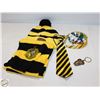 Image 1 : HARRY POTTER HAT, SCARF, KEYCHAIN,