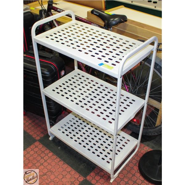 3 TIER METAL GARAGE RACK H-35.5" W-13.5" L-23"