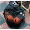 LARGE BAG OF SOCCER BALLS AND PRACTICE ITEMS