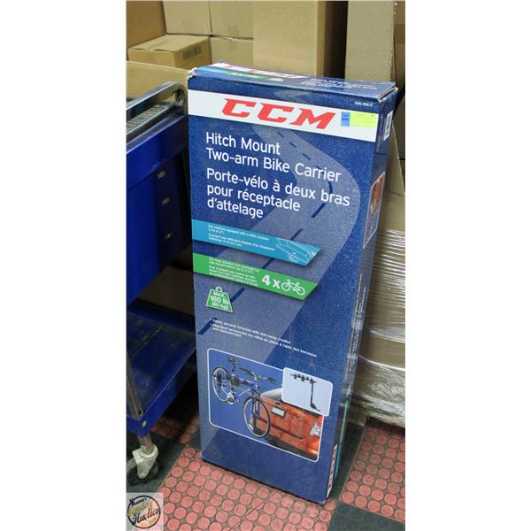 BNIB HITCH MOUNT 2 ARM BIKE CARRIER