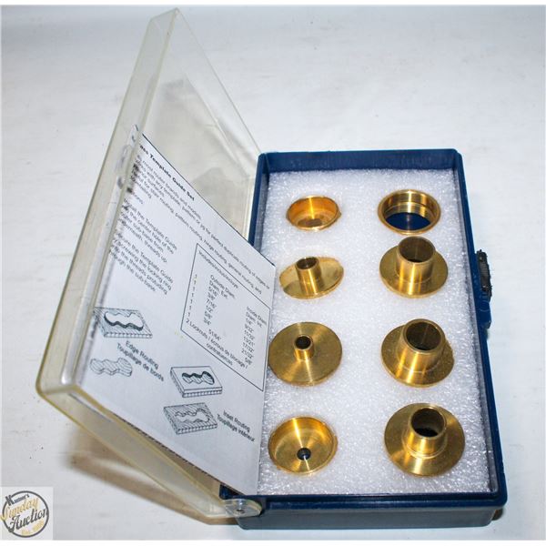 NEW BRASS TEMPLATE GUIDE SET FOR WOOD WORKING