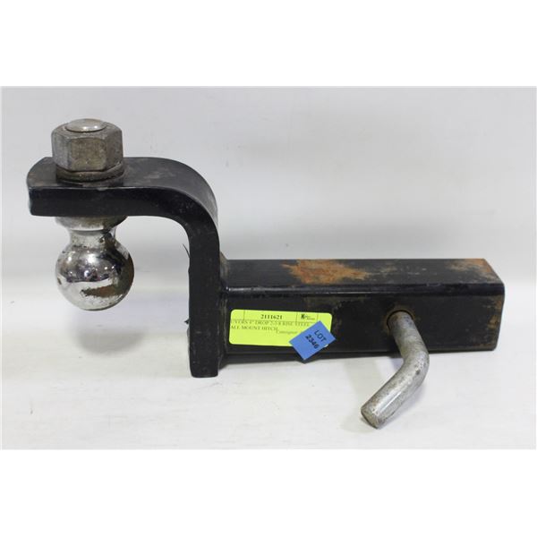 BUYERS 4" DROP 2-3/8 RISE STEEL BALL MOUNT HITCH