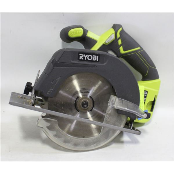RYOBI 18V CORDLESS 6-1/2 CIRCULAR SAW TOOL