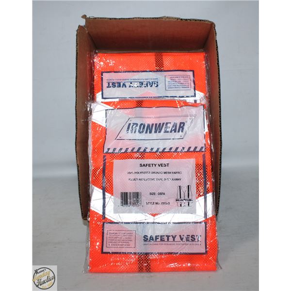 9 NEW SAFETY VESTS