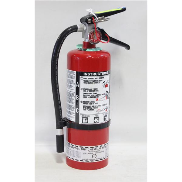 FULLY CHARGED FIRE EXTINGUISHER