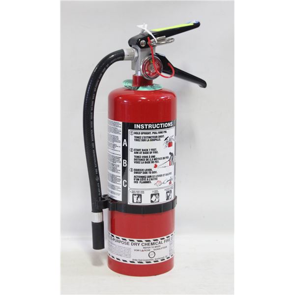 FULLY CHARGED FIRE EXTINGUISHER
