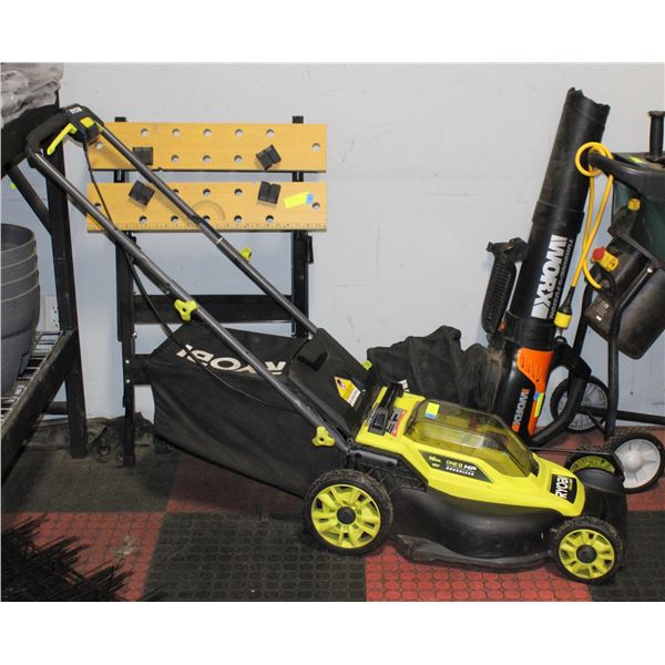 RYOBI 18V CORDLESS LAWNMOWER TOOL