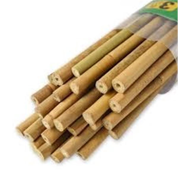 BRAND NEW JOLLYBOWER 25PCS BAMBOO STAKES 3FT