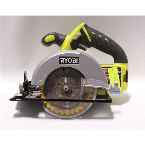 RYOBI 18V CORDLESS 5-1/2 CIRCULAR SAW TOOL