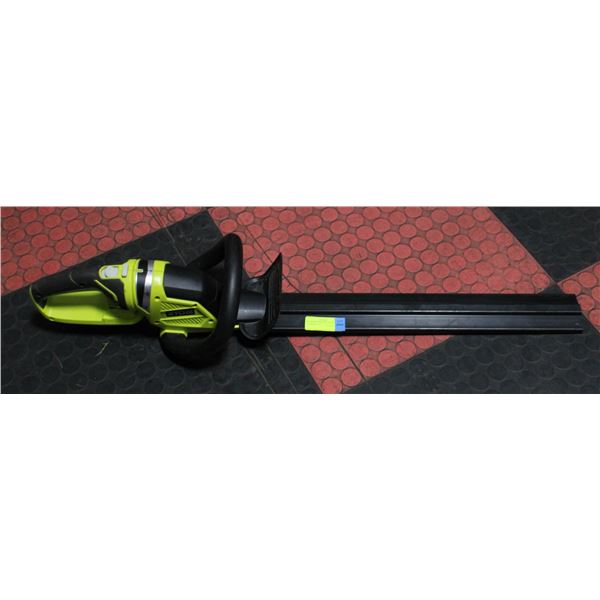 RYOBI 18V CORDLESS HEDGE TRIMMER TOOL