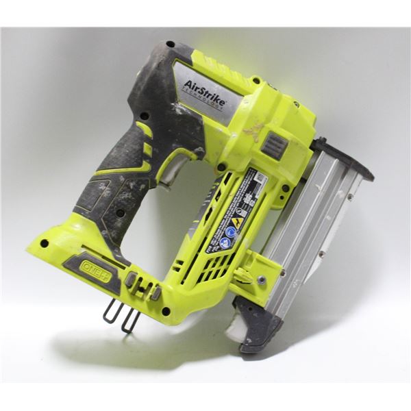 RYOBI 18V CORDLESS 23 GUAGE BRAD NAILER TOOL