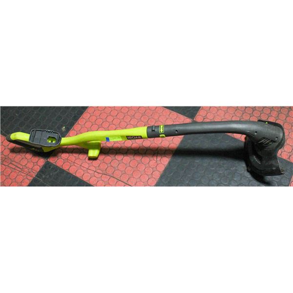 RYOBI 18V CORDLESS EASY EDGE TRIMMER TOOL