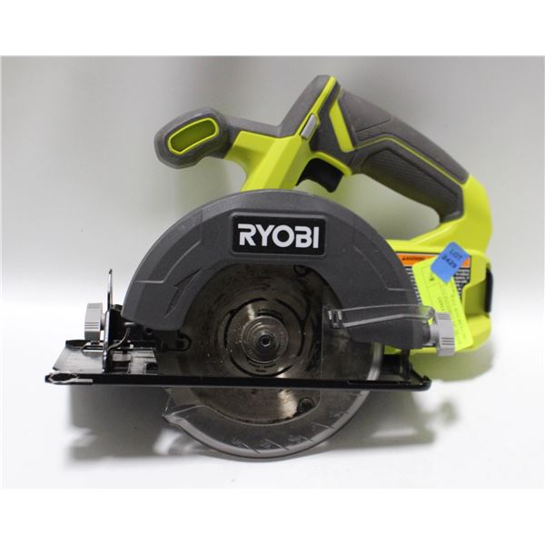 RYOBI 18V CORDLESS 5-1/2 CIRCULAR SAW TOOL