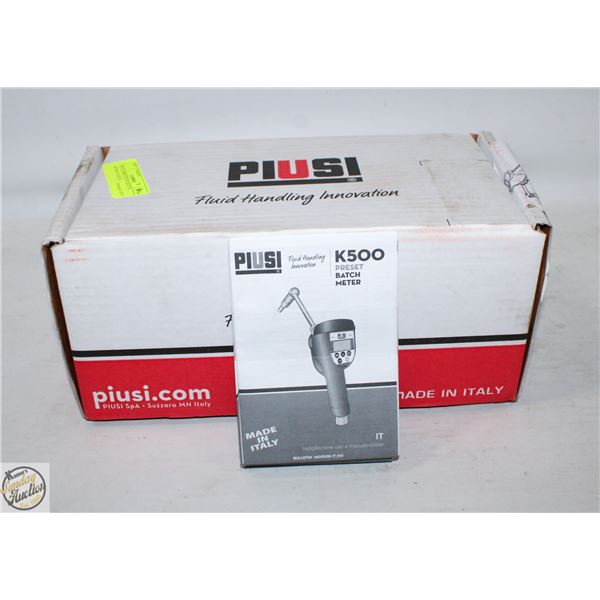 PIUSI LUBRICATION DIGITAL METERS 1/4 INCH