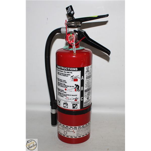 FULLY CHARGED FIRE EXTINGUISHER