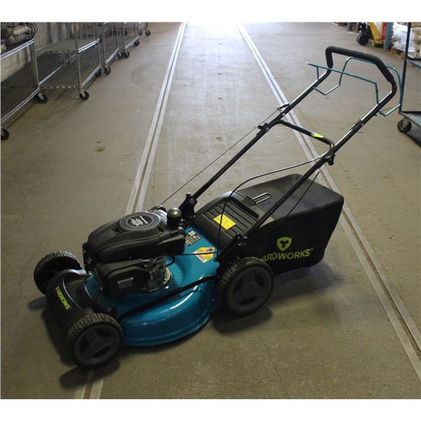 YARDWORKS LAWM MOWER & BAG