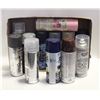 Image 1 : LOT OF ASSORTED SPRAY PAINTS