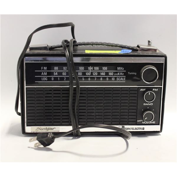 NORTHSTAR VINTAGE AM/FM RADIO