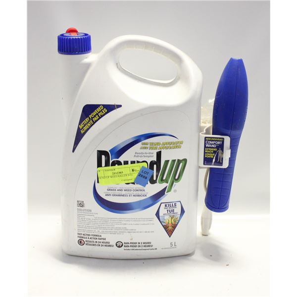 ROUND UP WEED KILLER JUG
