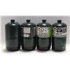 Image 1 : LOT OF 4 MINI GREEN PROPANE TANKS