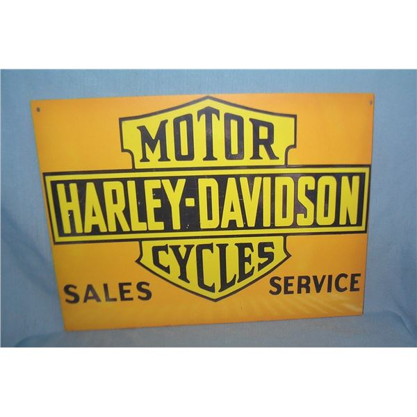 Harley Davidson Motorcycles retro style sign