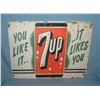 Image 1 : 7UP retro style advertising sign
