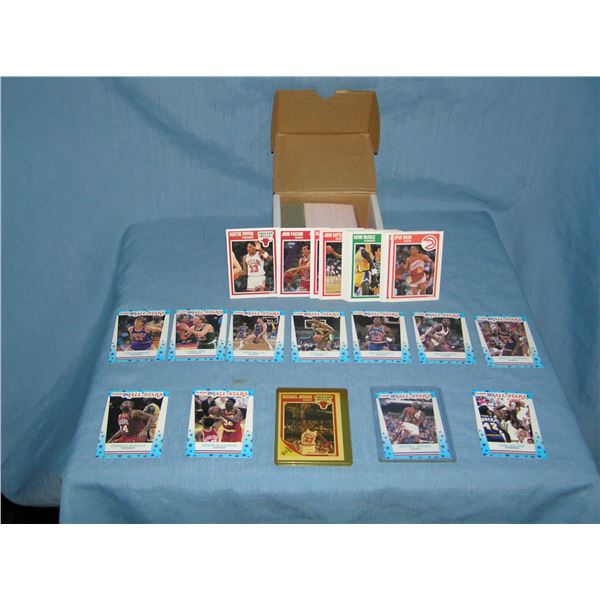 1989 to 1990 basketball card set with Michael Jordan