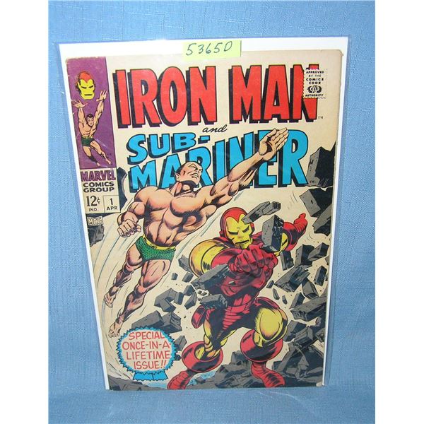 Marvel Ironman and Submariner number 1 first edition