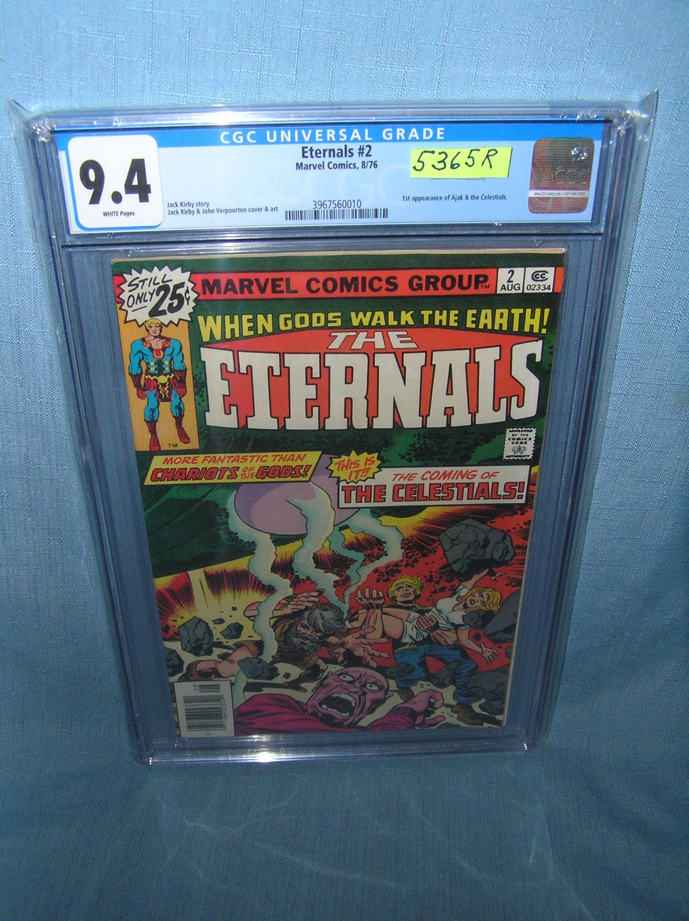 Marvel Numbers 2 Marvel The Eternals number 2 second edition comic book