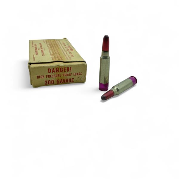 Remington 300 Savage High Pressure Proof Loads, 15 Rounds