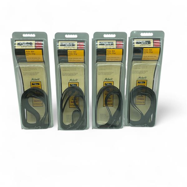 Uncle Mike's Nylon Web Utility Sling, Black X 4